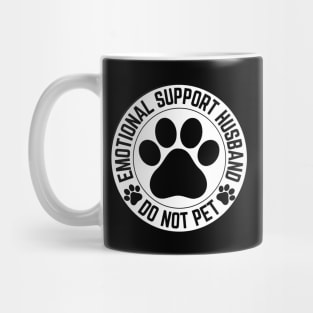 Emotional-Support-Husband-Do-Not-Pet Mug
